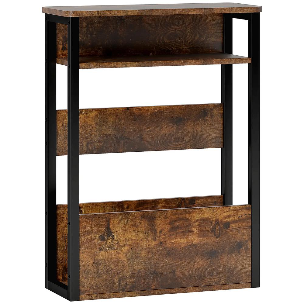 HOMCOM Industrial-Style Side Table
