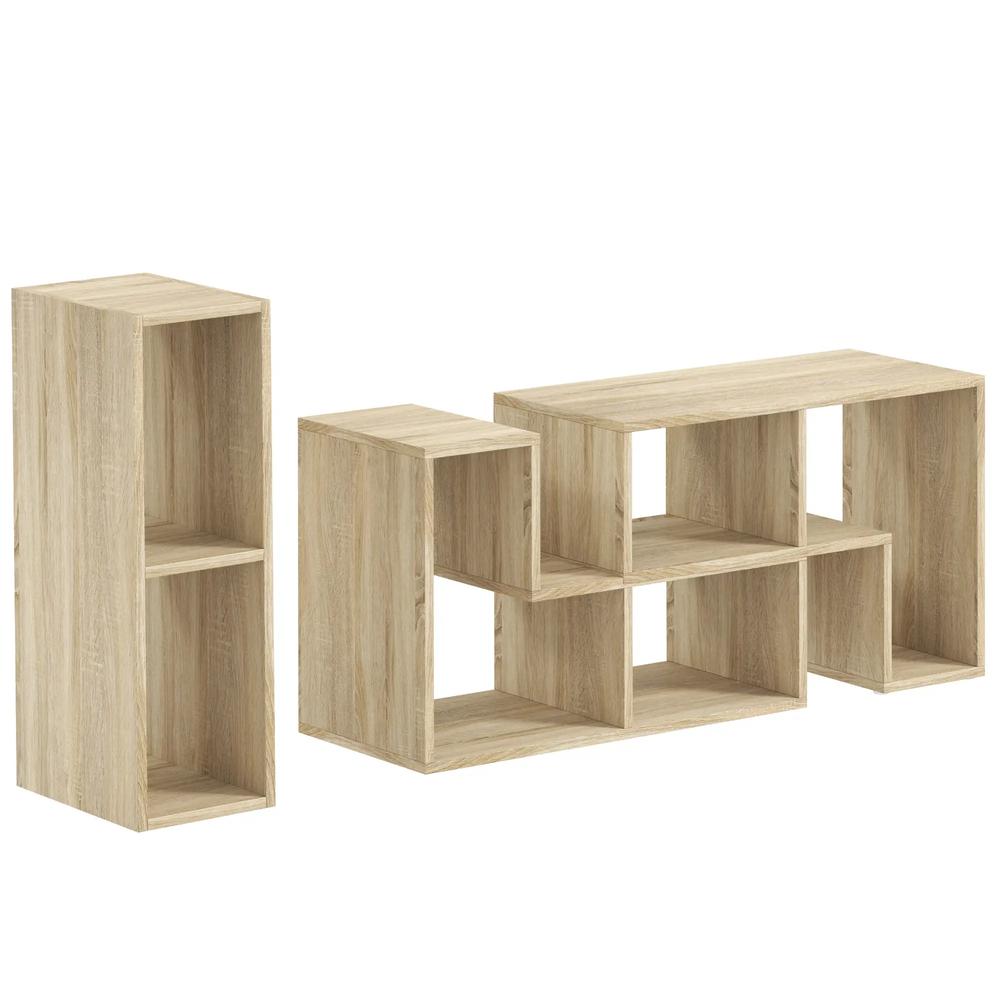 HOMCOM Three-Block Modular TV Stand Additional View 12