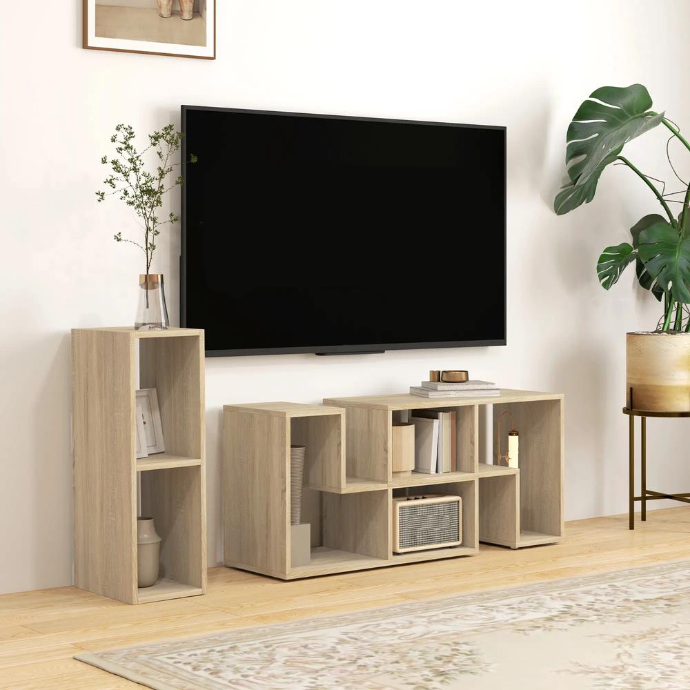 HOMCOM Three-Block Modular TV Stand Additional View 13