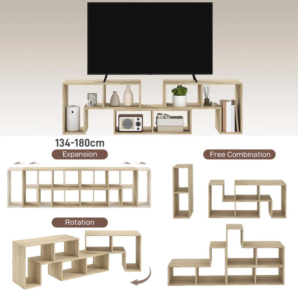 HOMCOM Three-Block Modular TV Stand Additional View 15