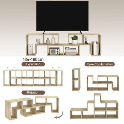 HOMCOM Three-Block Modular TV Stand Additional View 15