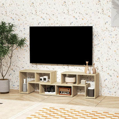 HOMCOM Three-Block Modular TV Stand Additional View 17