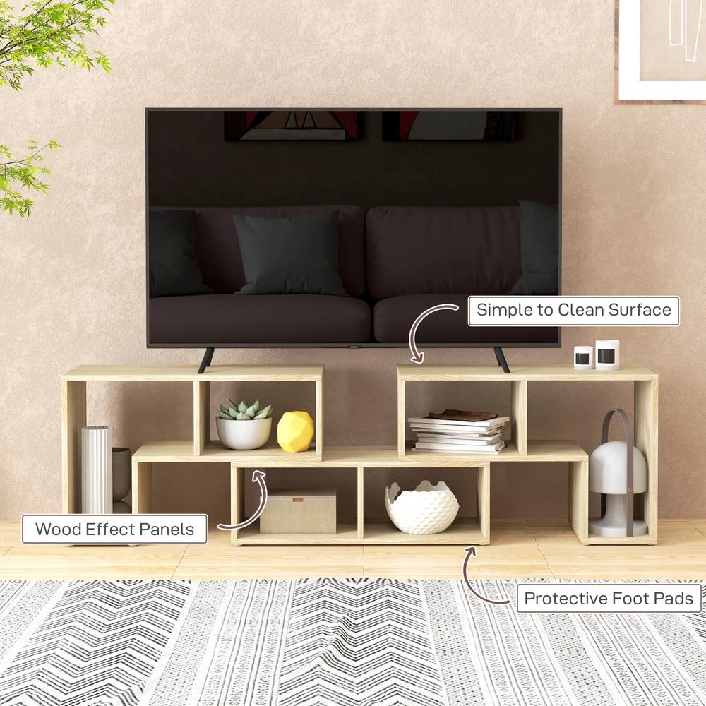HOMCOM Three-Block Modular TV Stand Additional View 18