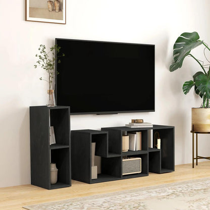 HOMCOM Three-Block Modular TV Stand Additional View 2