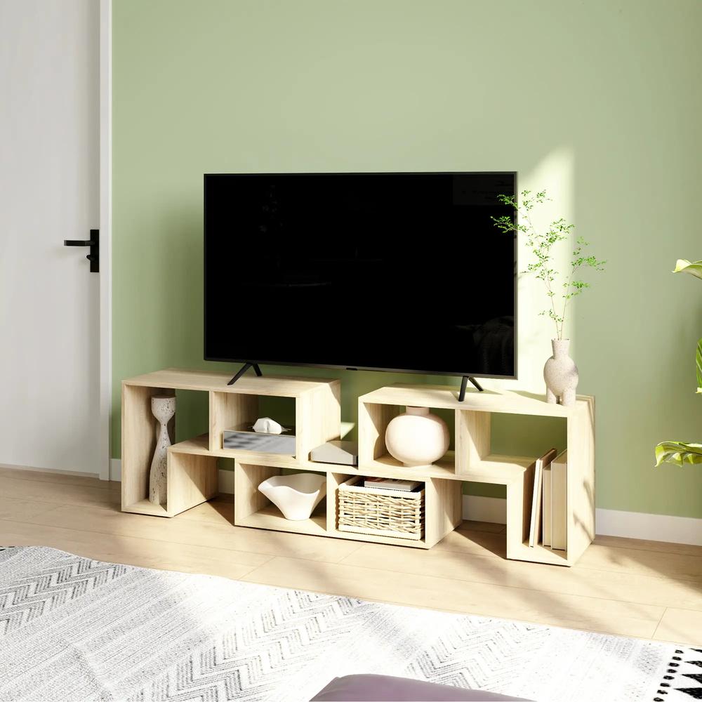 HOMCOM Three-Block Modular TV Stand Additional View 21