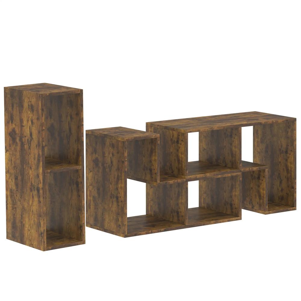 HOMCOM Three-Block Modular TV Stand Additional View 23
