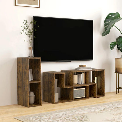 HOMCOM Three-Block Modular TV Stand Additional View 24