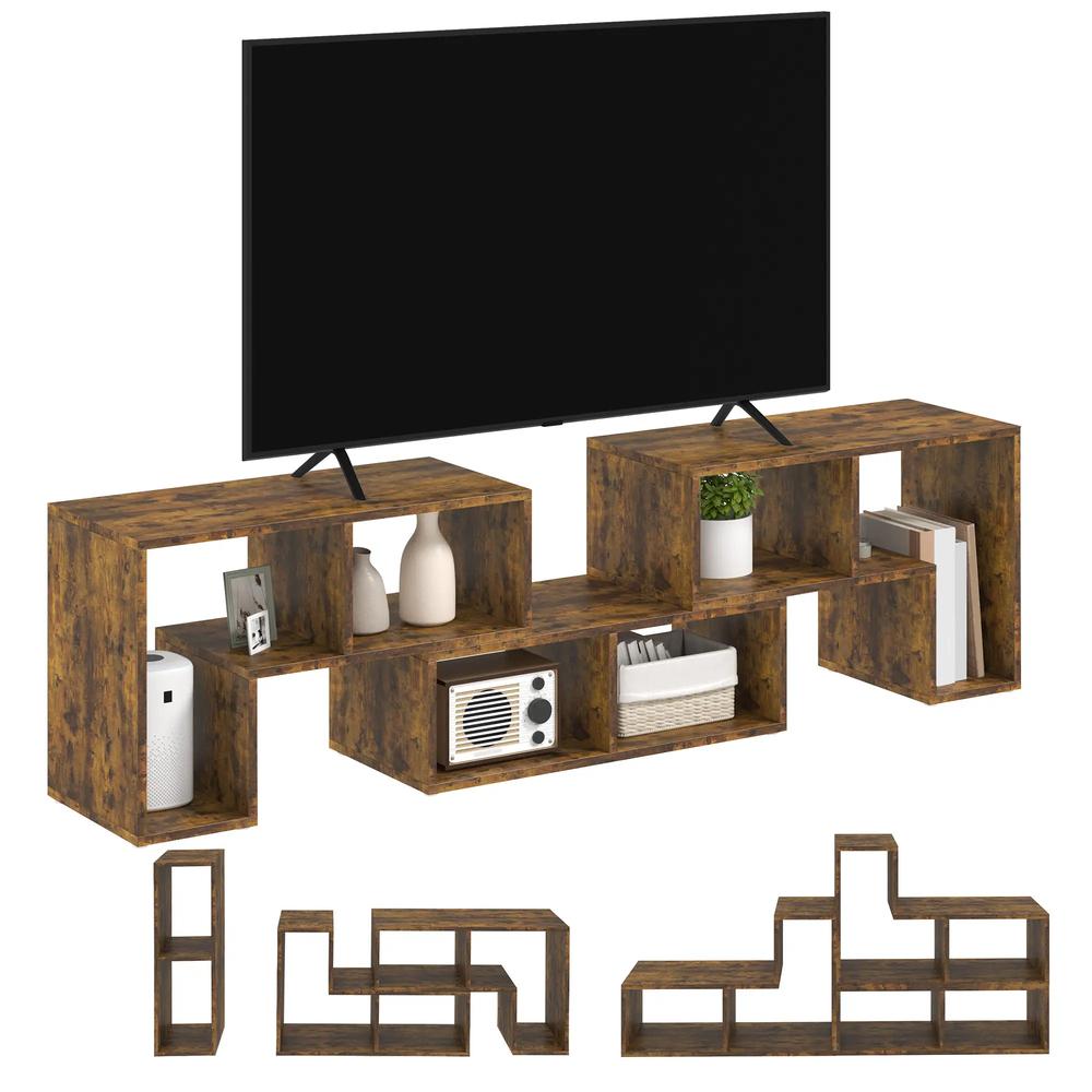HOMCOM Three-Block Modular TV Stand Additional View 30