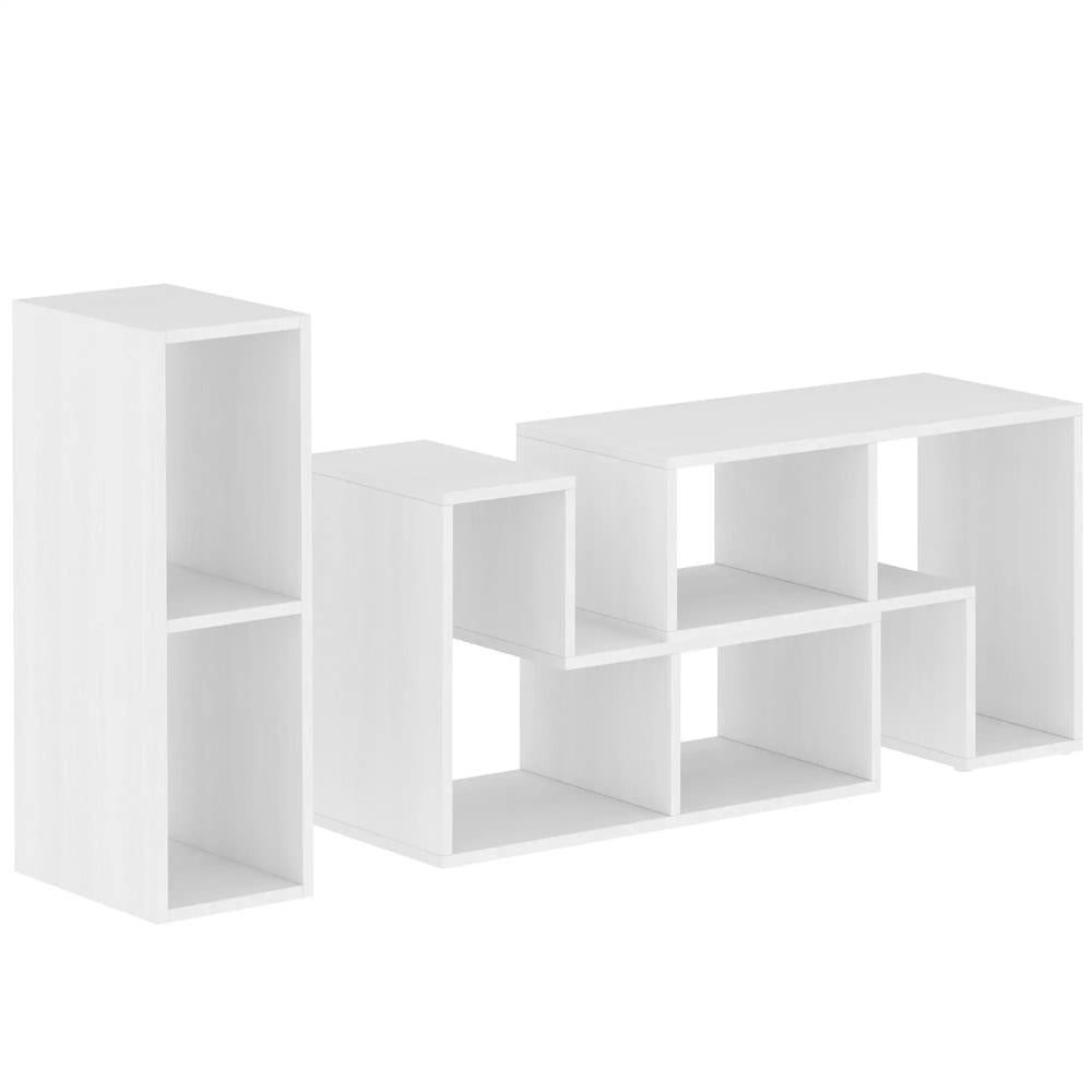 HOMCOM Three-Block Modular TV Stand Additional View 34