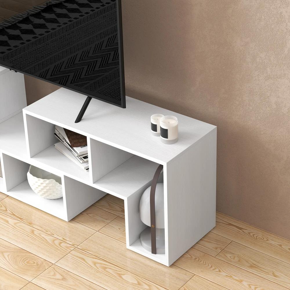 HOMCOM Three-Block Modular TV Stand Additional View 42