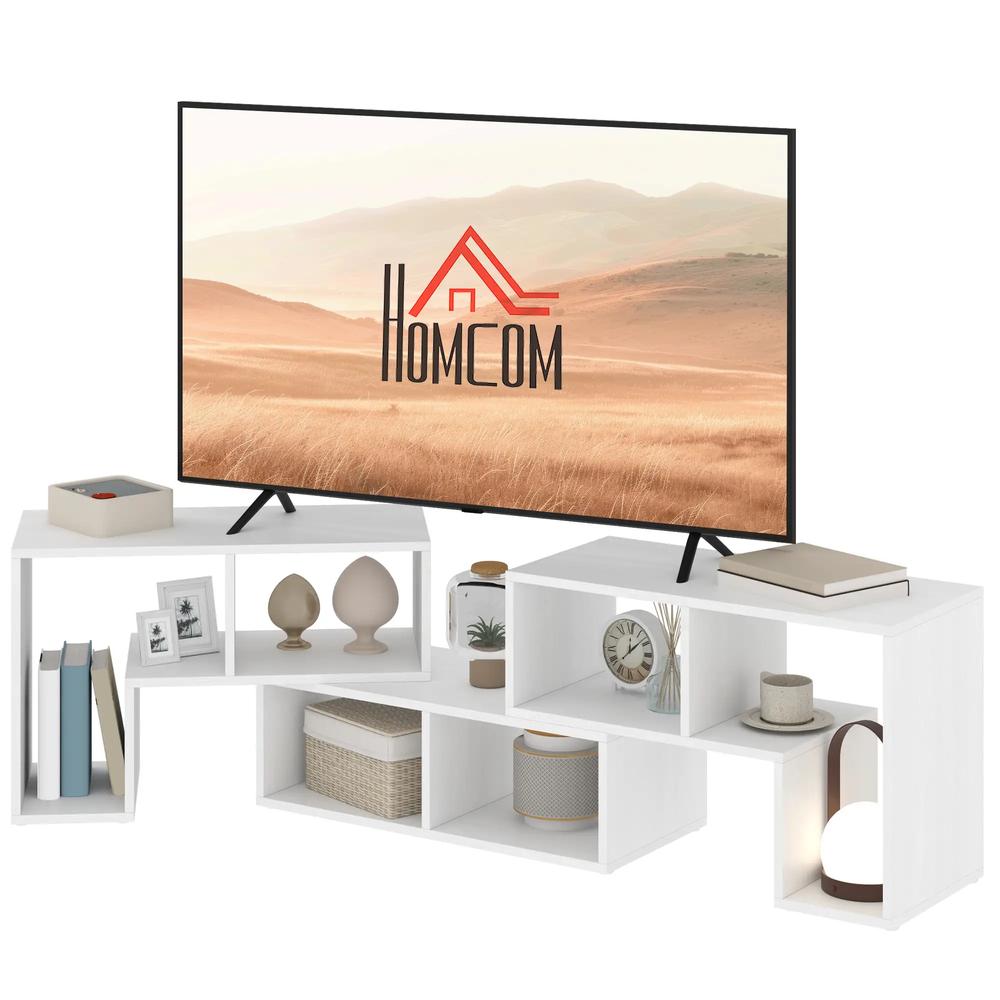 HOMCOM Three-Block Modular TV Stand Additional View 44