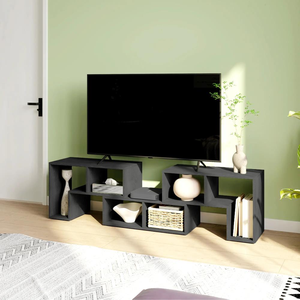 HOMCOM Three-Block Modular TV Stand Additional View 10