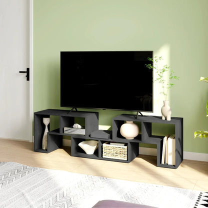 HOMCOM Three-Block Modular TV Stand Additional View 10