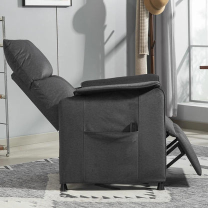 HOMCOM Power Recliner Chair, Reclining Chair with Remote, Pocket Springs, Silent Motor and Side Pockets Additional View 9