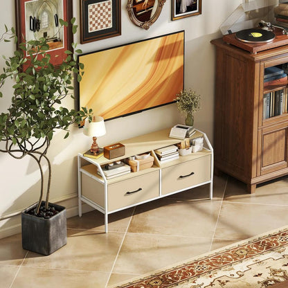 HOMCOM Industrial-Style TV Stand Cabinet Additional View 18