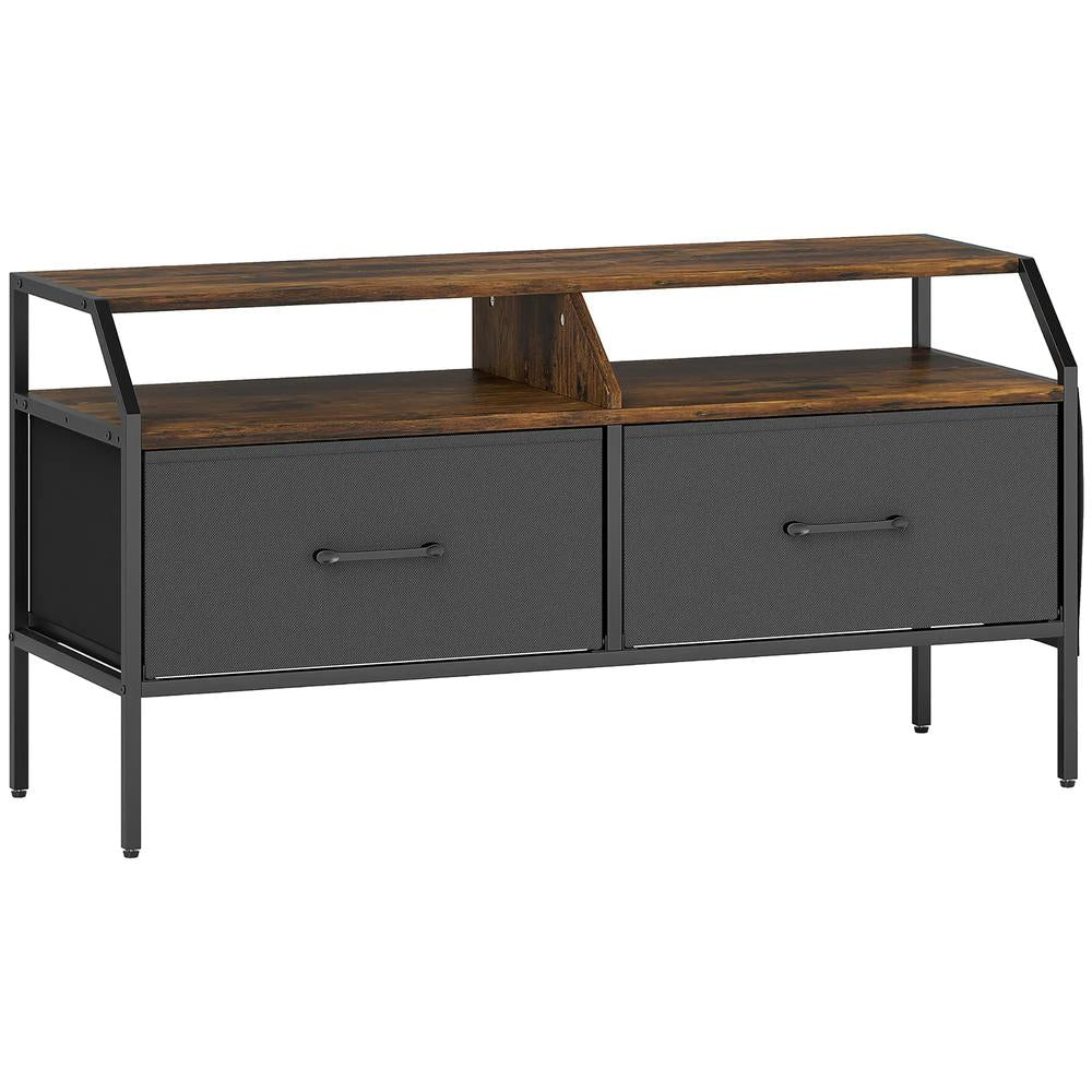 HOMCOM Industrial-Style TV Stand Cabinet