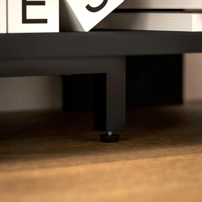 HOMCOM Corner TV Stand with 2 Open Shelves for 47 Inch TV Additional View 9
