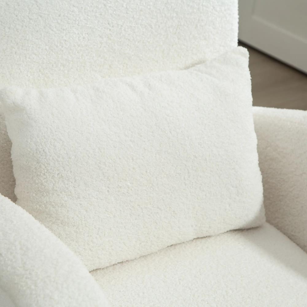HOMCOM Teddy Fleece Accent Chair Additional View 20