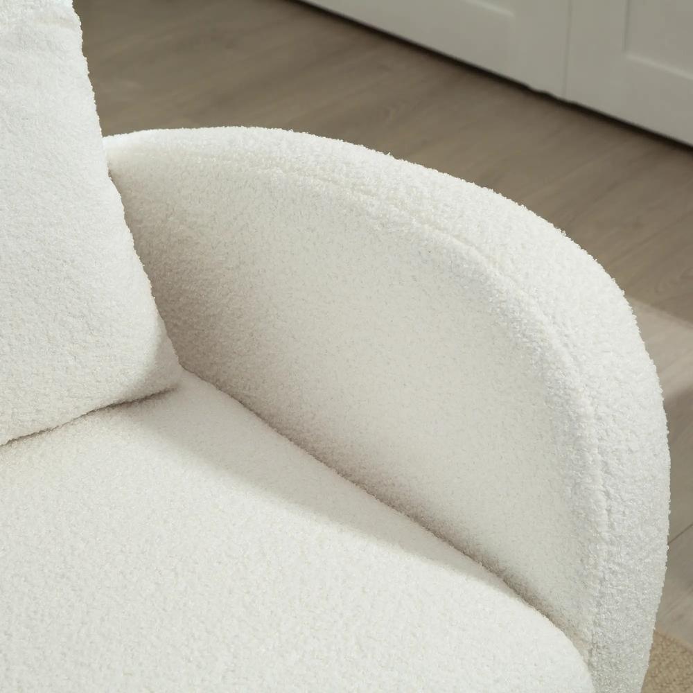 HOMCOM Teddy Fleece Accent Chair Additional View 21