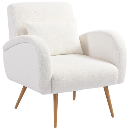 HOMCOM Teddy Fleece Accent Chair Additional View 25