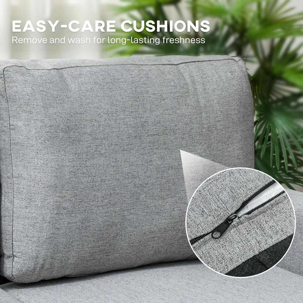 HOMCOM Three-Seater Storage Sofa Bed Additional View 19