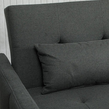 HOMCOM Three-Way Two-Seater Sofa Bed Additional View 11
