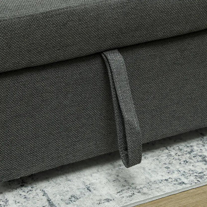 HOMCOM Three-Way Two-Seater Sofa Bed Additional View 13