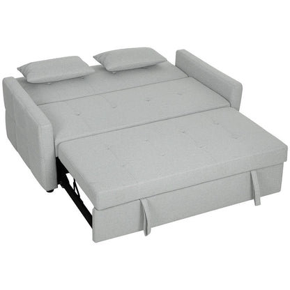 HOMCOM Three-Way Two-Seater Sofa Bed Additional View 32