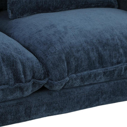 HOMCOM 2 Seater Sofa, Loveseat Sofa with Spring Cushions, Wide and Deep Seat, Wood Legs Additional View 10