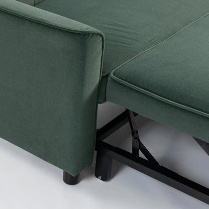 HOMCOM 2 Seater Sofa Bed, 3-in-1 Convertible Pull Out Sleeper Sofa with Click-Clack Adjustable Backrest Additional View 25