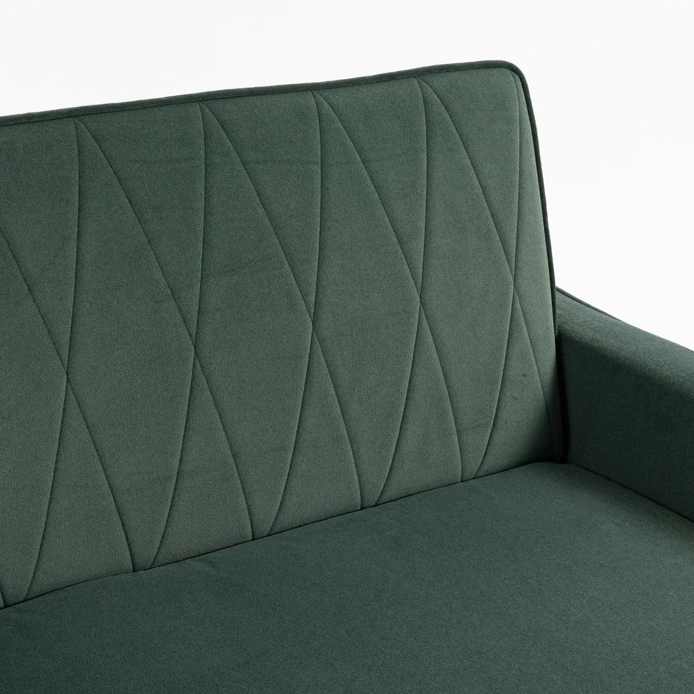 HOMCOM 2 Seater Sofa Bed, 3-in-1 Convertible Pull Out Sleeper Sofa with Click-Clack Adjustable Backrest Additional View 28