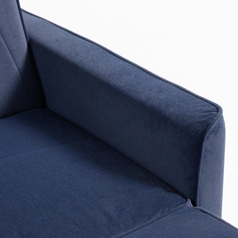 HOMCOM 2 Seater Sofa Bed, 3-in-1 Convertible Pull Out Sleeper Sofa with Click-Clack Adjustable Backrest Additional View 41