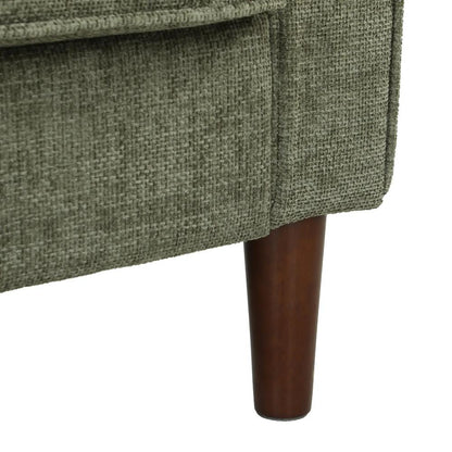 HOMCOM 3 Seater Sofa Button Tufted Upholstered Couch with Wood Legs for Living Room Additional View 24