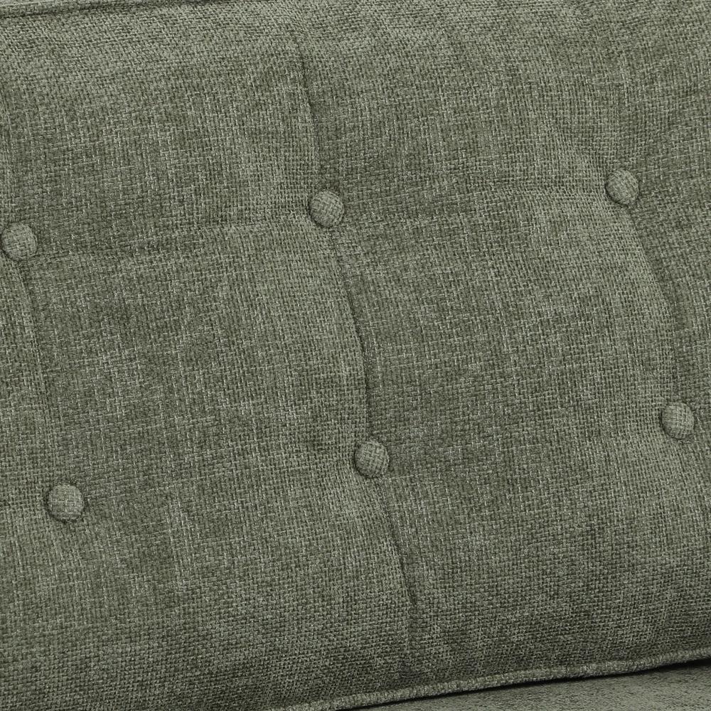 HOMCOM 3 Seater Sofa Button Tufted Upholstered Couch with Wood Legs for Living Room Additional View 25