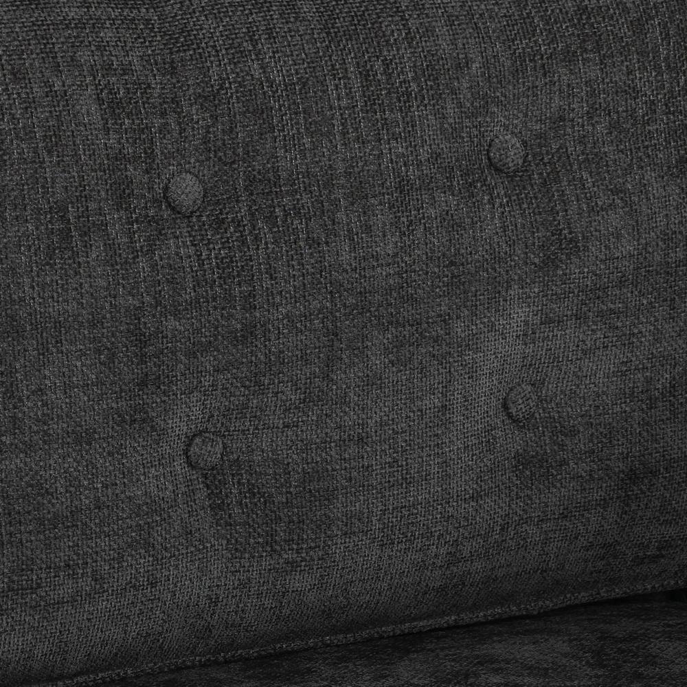 HOMCOM 3 Seater Sofa Button Tufted Upholstered Couch with Wood Legs for Living Room Additional View 10