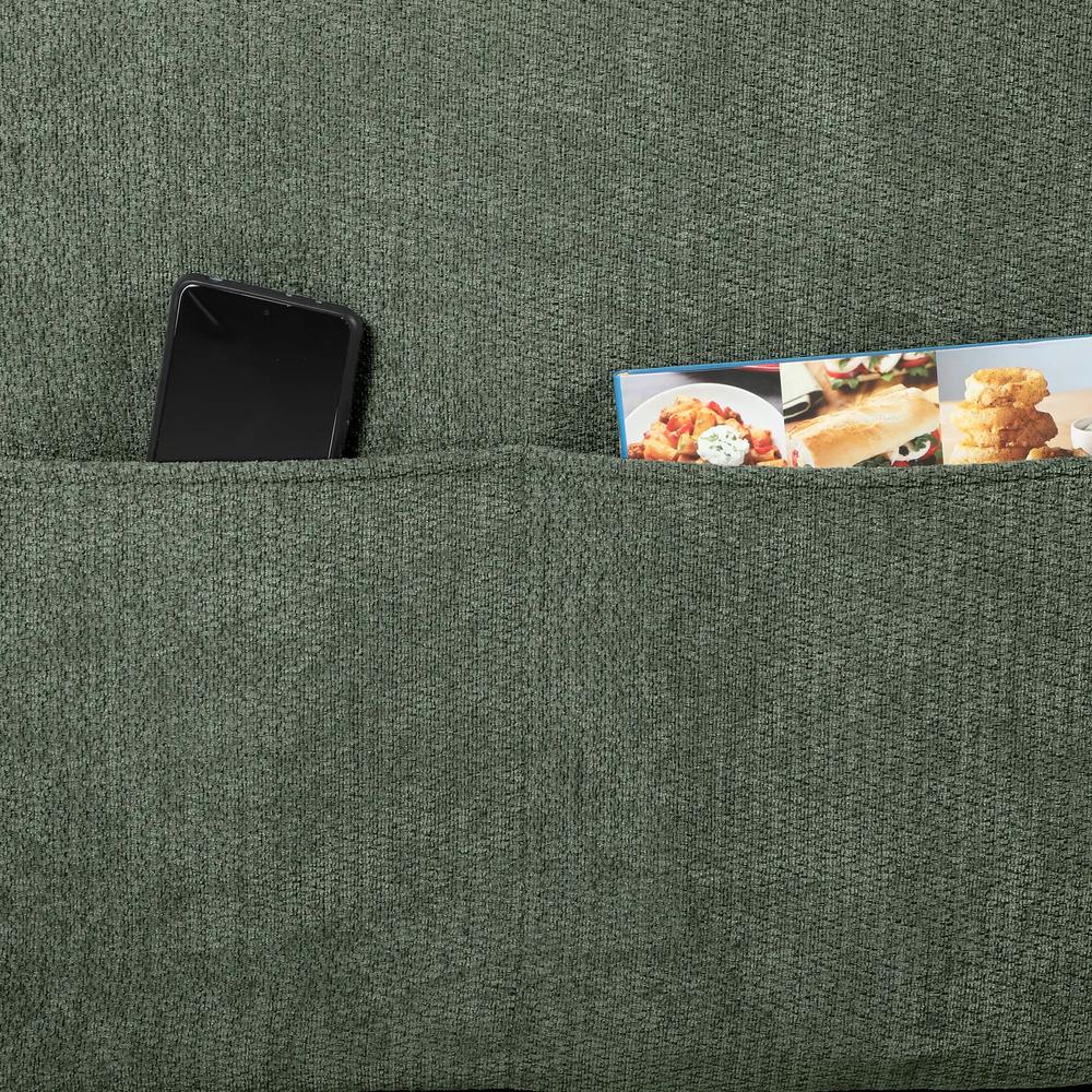 HOMCOM 2 Seater Sofa Bed, 4-in-1 L-Shaped Convertible Pull-Out Sleeper Sofa with Adjustable Backrest Side Pockets Additional View 11