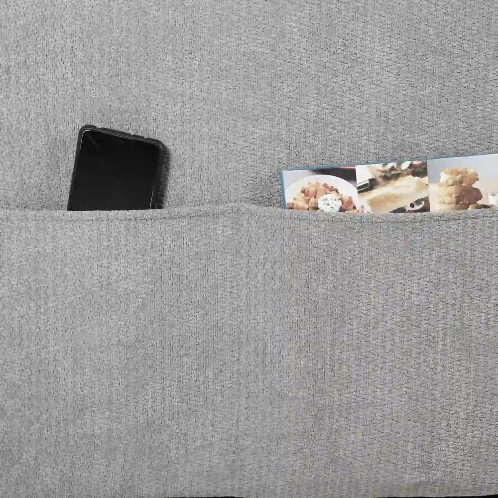 HOMCOM 2 Seater Sofa Bed, 4-in-1 L-Shaped Convertible Pull-Out Sleeper Sofa with Adjustable Backrest Side Pockets Additional View 26
