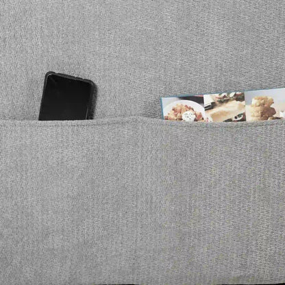 HOMCOM 2 Seater Sofa Bed, 4-in-1 L-Shaped Convertible Pull-Out Sleeper Sofa with Adjustable Backrest Side Pockets Additional View 26