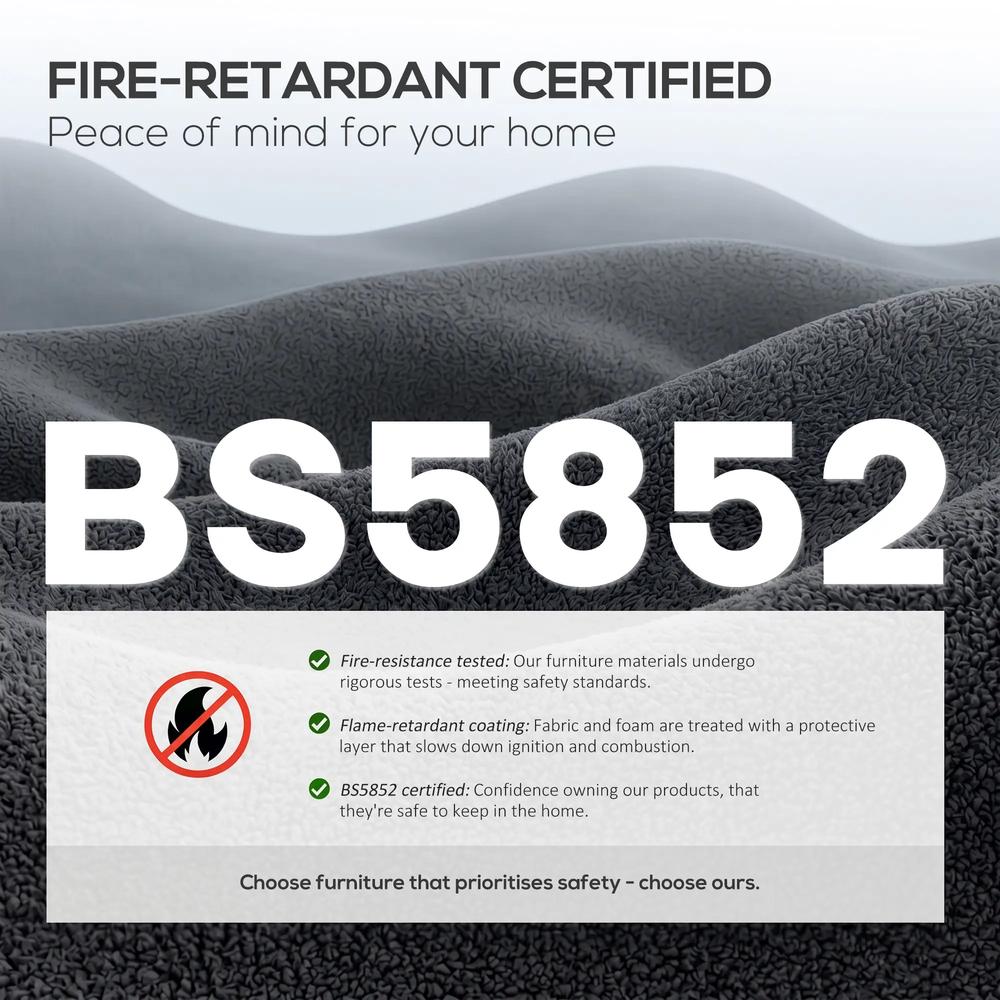 HOMCOM 2 Seater Sofa Bed, 4-in-1 L-Shaped Convertible Pull-Out Sleeper Sofa with Adjustable Backrest Side Pockets Additional View 39