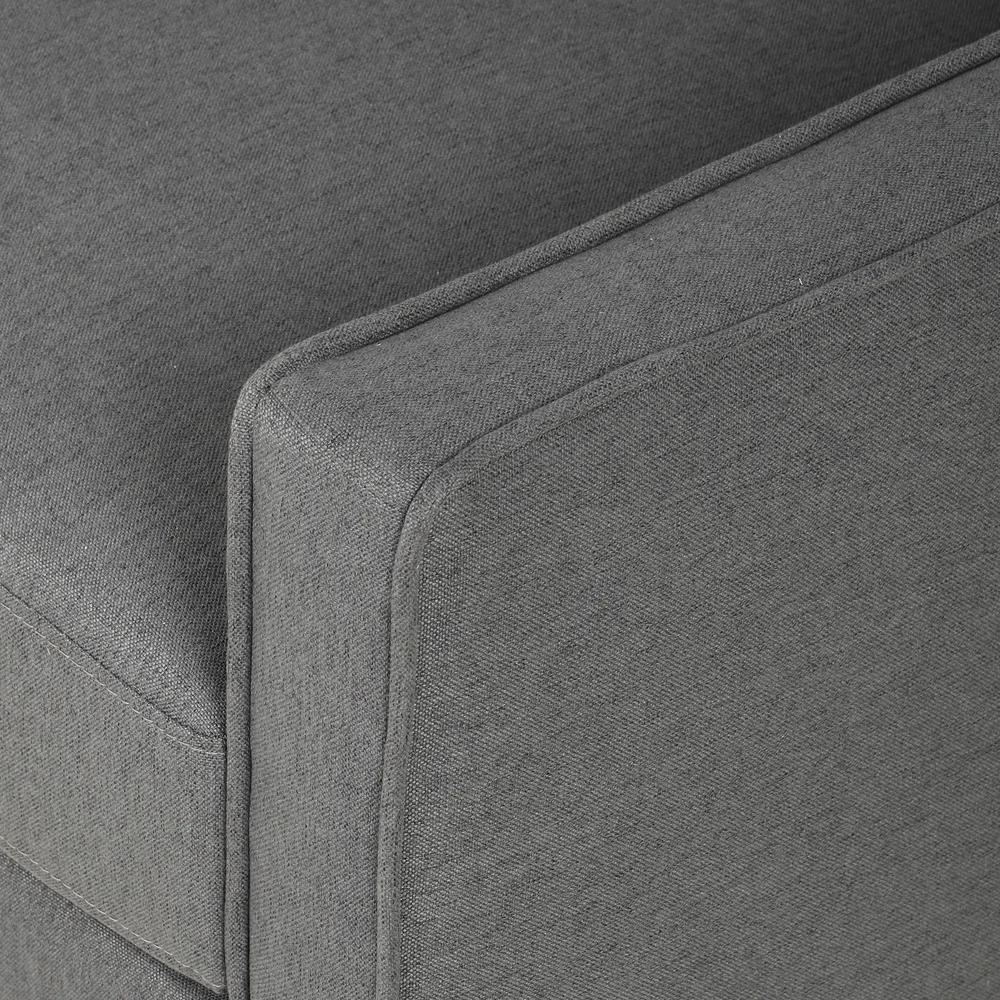 HOMCOM Accent Chair, Removable Pillow Linen Armchair with Comfy Spring Cushion for Living Room, Bedroom, Study Additional View 11