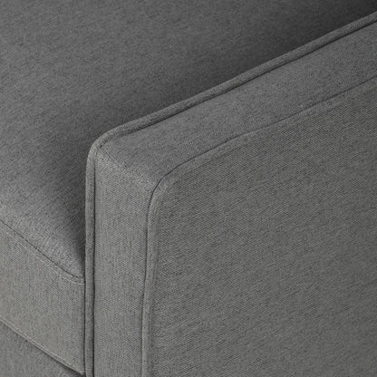 HOMCOM Accent Chair, Removable Pillow Linen Armchair with Comfy Spring Cushion for Living Room, Bedroom, Study Additional View 11
