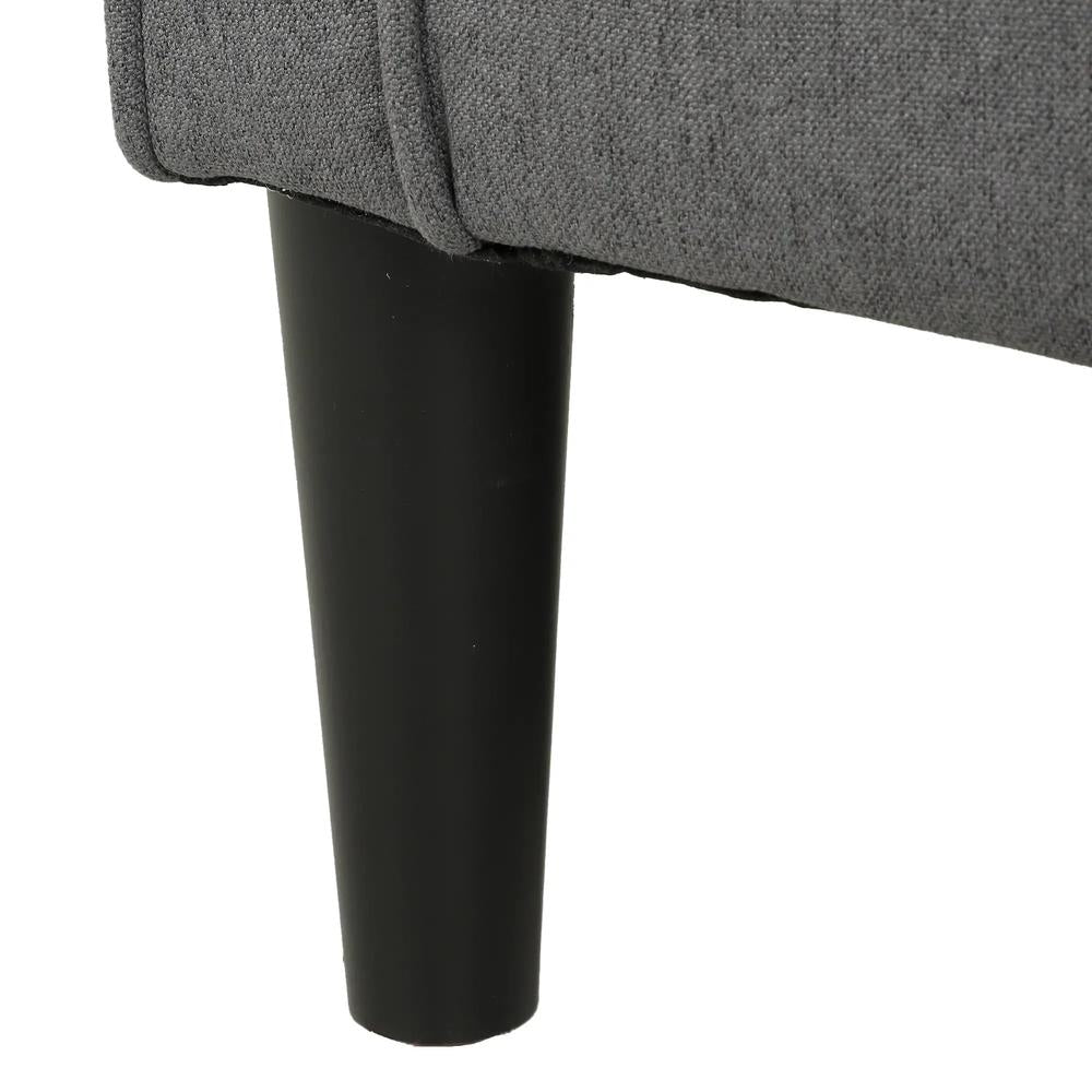 HOMCOM Accent Chair, Removable Pillow Linen Armchair with Comfy Spring Cushion for Living Room, Bedroom, Study Additional View 13