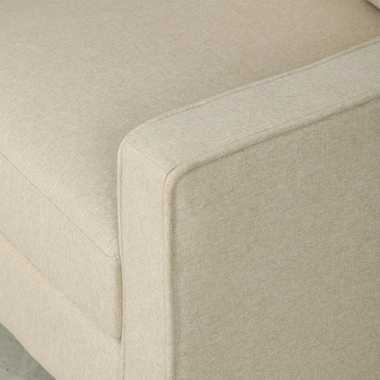 HOMCOM Accent Chair, Removable Pillow Linen Armchair with Comfy Spring Cushion for Living Room, Bedroom, Study Additional View 25