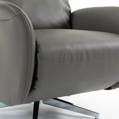 HOMCOM Power Recliner Chair, Swivel Electric Reclining Chair with Type C+USB, Recliner Armchair with Footrest Additional View 11