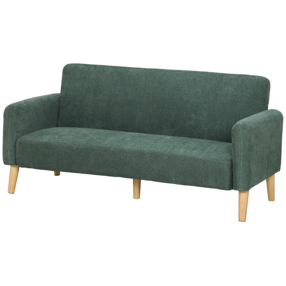 HOMCOM 2 Seater Sofa, Velvet Small Couch with 20cm Thick Padding, Wide and Deep Seat Additional View 15