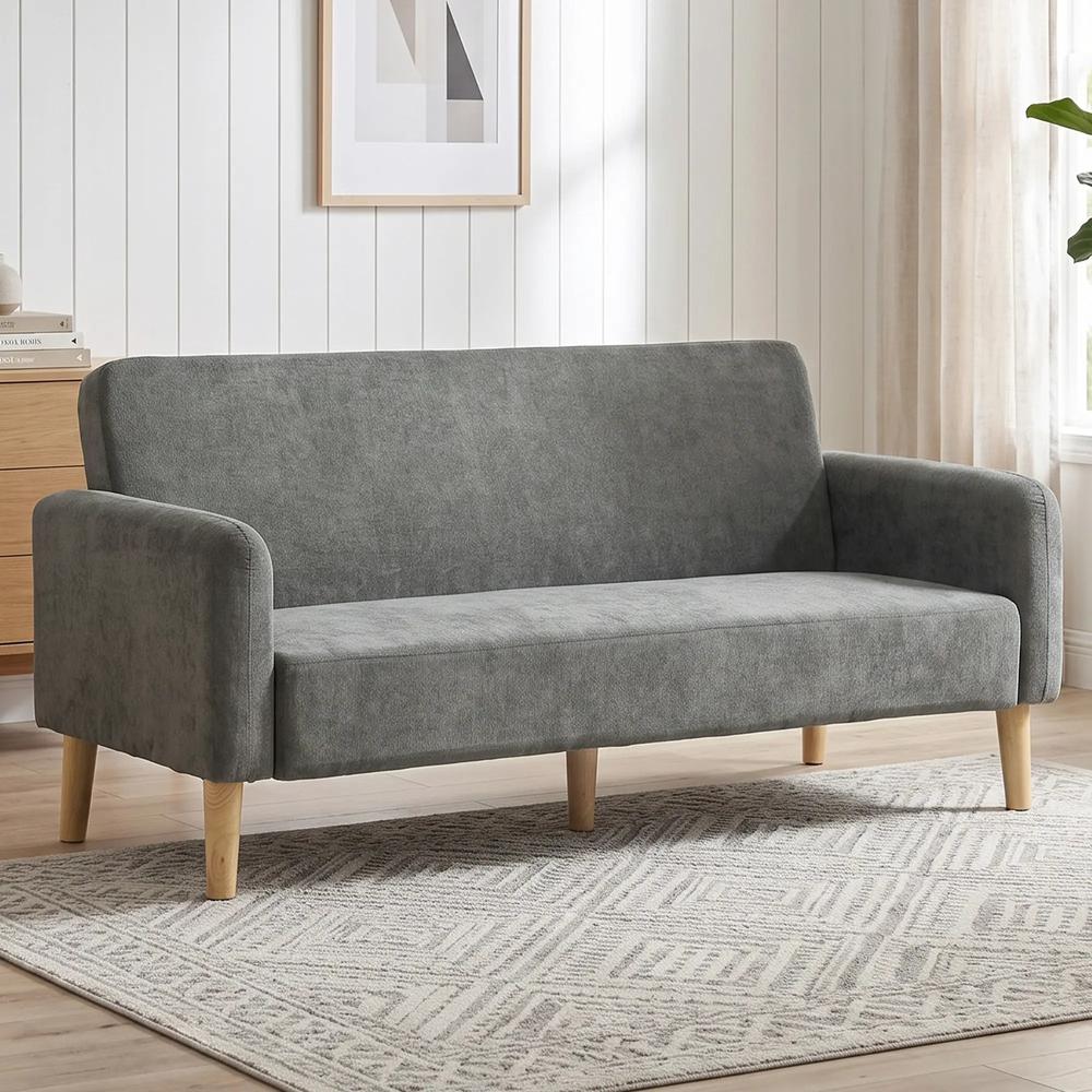 HOMCOM 2 Seater Sofa, Velvet Small Couch with 20cm Thick Padding, Wide and Deep Seat Additional View 29