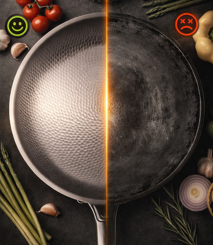 Titanium Frying Pan - #2026 Upgraded Chemical Free Titanium Frying Pan