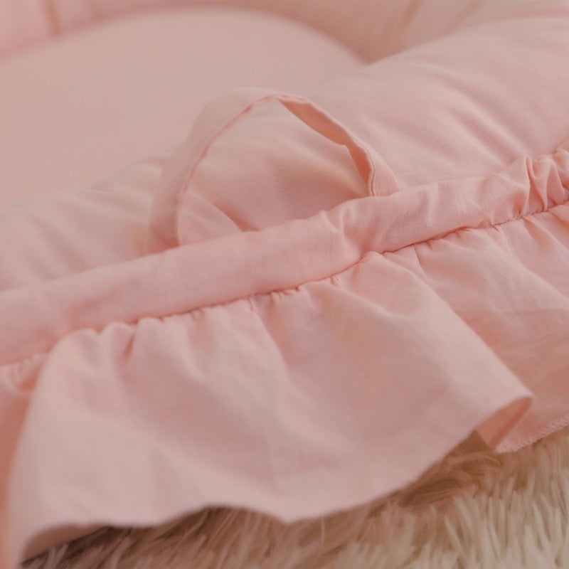 Baby Nest - #2026 Upgraded 100% Cotton Extra Comfortable Baby Lounger