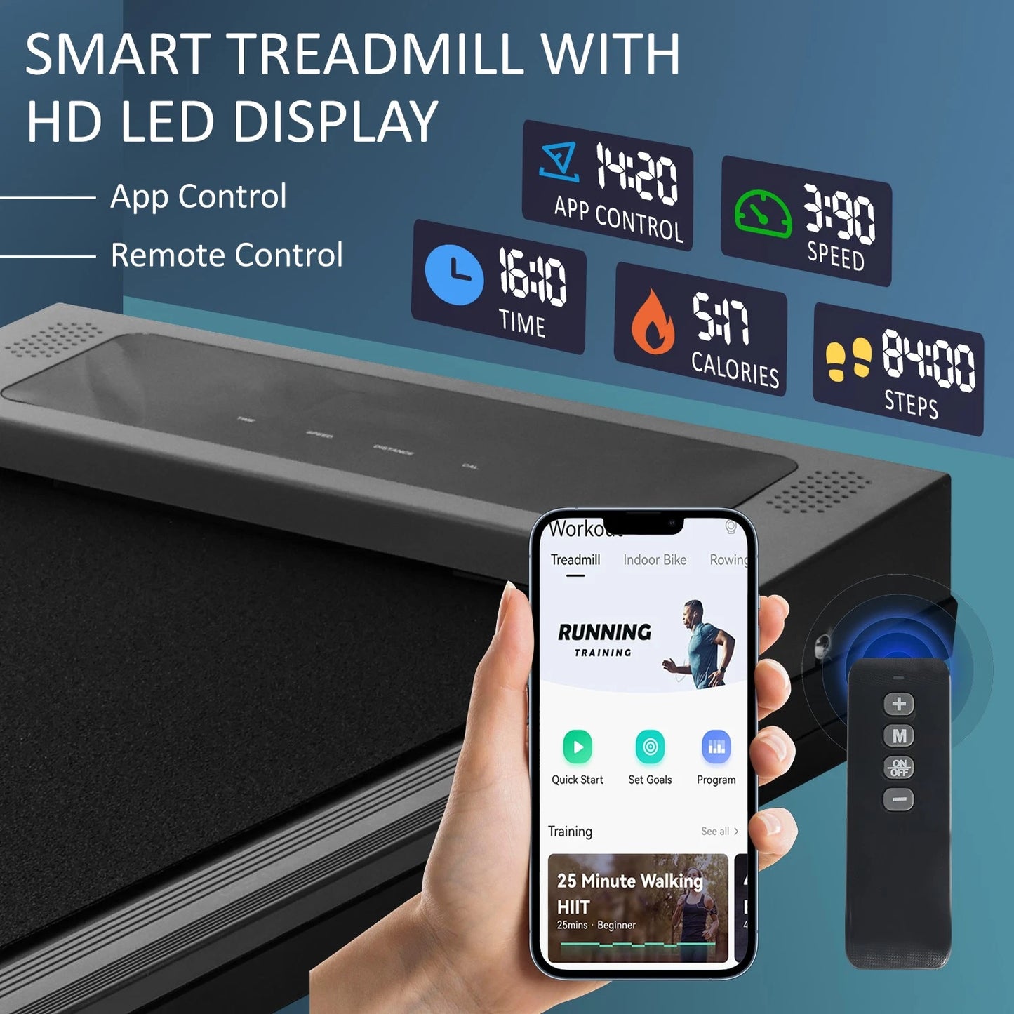 Folding Treadmill - #2026 Upgraded Built In Speaker Portable Treadmill