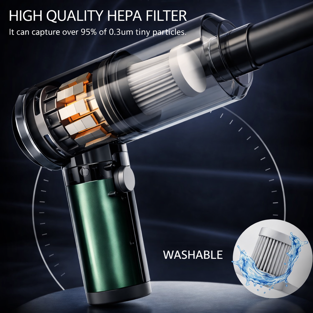 Car Vacuum Cleaner - #2026 Upgraded 5500PA Strong Car Vacuum Cleaner